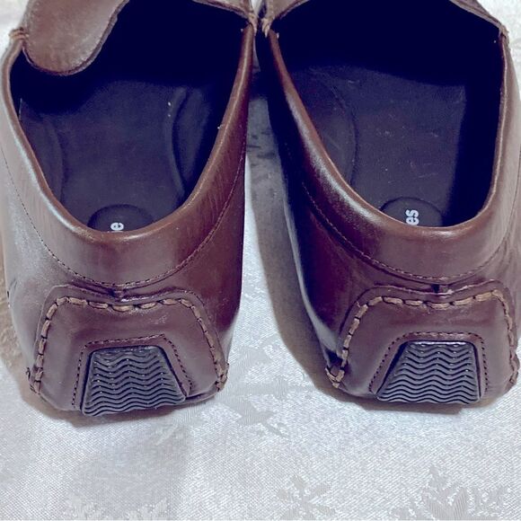 Mens Hush Puppies Bounce Driving Loafers Comfort Shoes Brown 11.5 Gorgeous - Picture 5 of 8